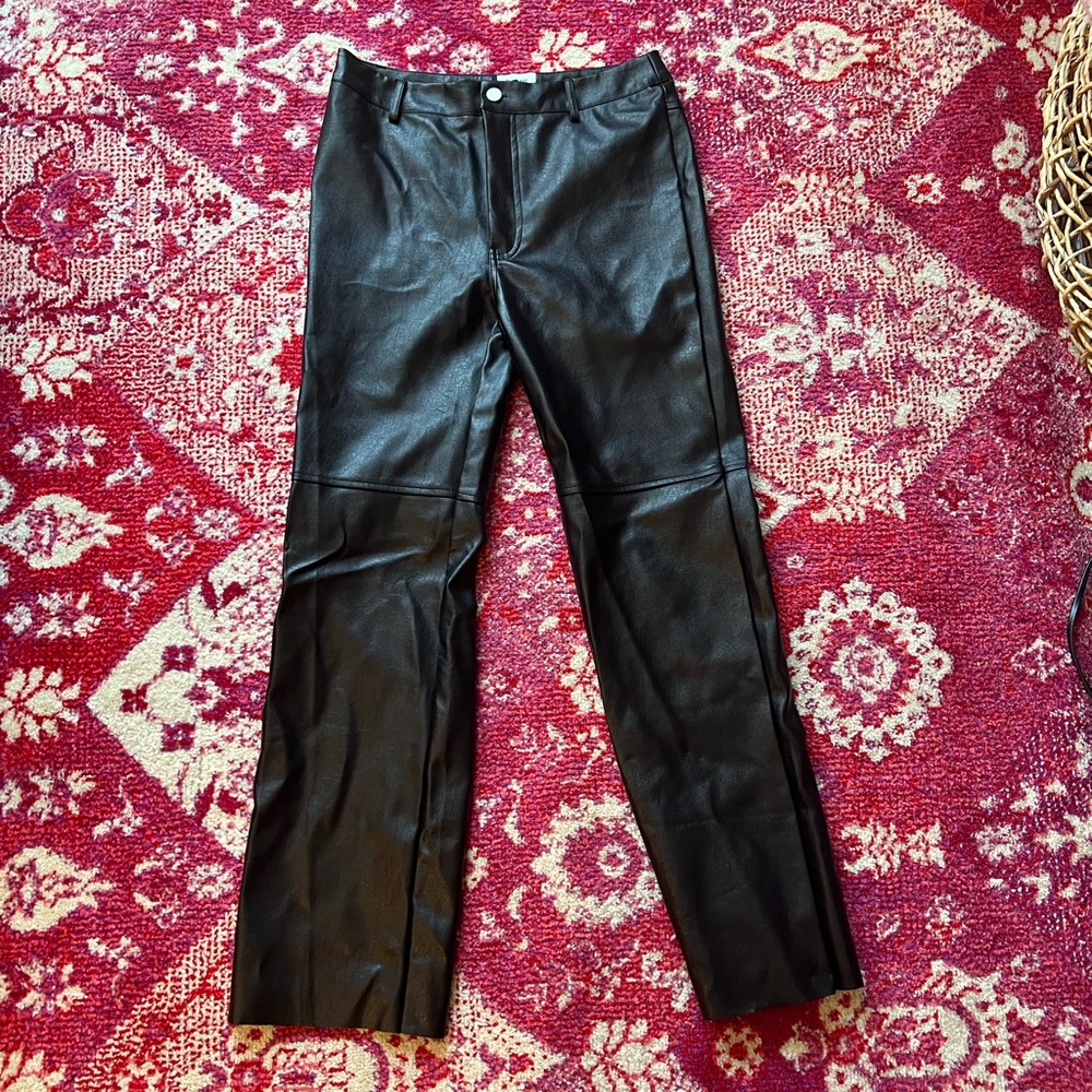 Princess Polly faux leather pants